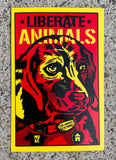 Liberate Animals Sticker