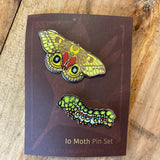 Butterfly and Moth Pin Set