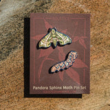 Butterfly and Moth Pin Set