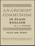 Anarchist Communism in Plain English