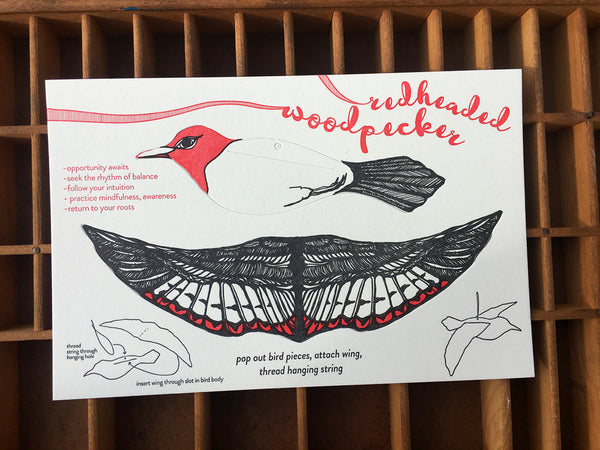 Woodpecker Pop-Out Card