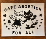 Safe Abortion for All Sticker