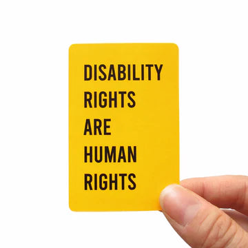 Disability Rights Sticker