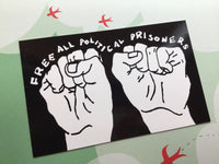 Free All Political Prisoners Sticker