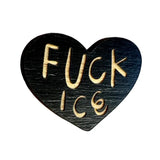 Fuck Ice Wooden Pins