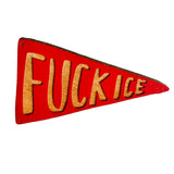 Fuck Ice Wooden Pins