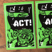 Act! Sticker