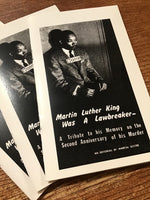 Martin Luther King Was a Lawbreaker