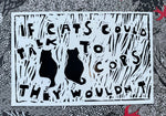 If Cats Could Talk to Cops Sticker