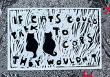 If Cats Could Talk to Cops Sticker