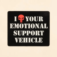 I [Heart] Your Emotional Support Vehicle Sticker