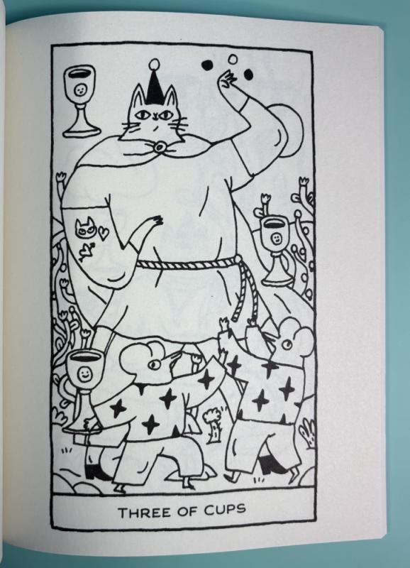 Magickal Cats Tarot Coloring Book – Burning Books