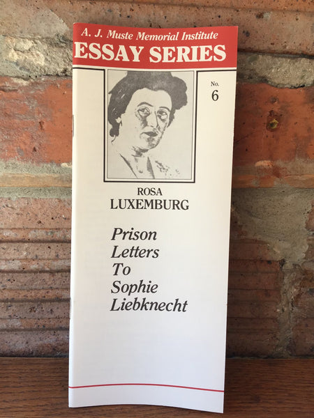 The A.J. Muste Memorial Institute Essay Series: #6 Rosa Luxemburg