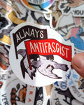 Always Antifascist Sticker