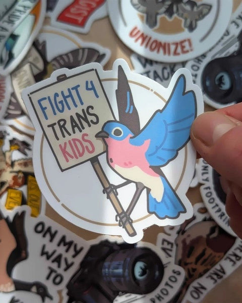 Fight 4 Trans Kids Sticker