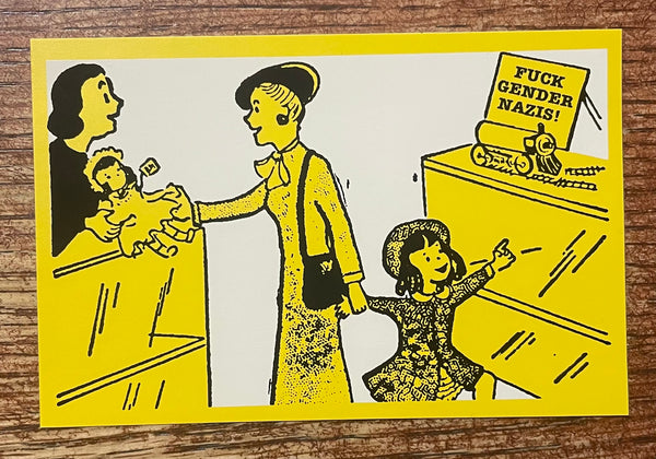 Fuck Gender Nazis Sticker