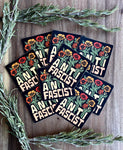 Anti Fascist Sticker