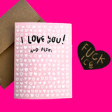 I Love You! And Also: Fuck Ice (Card with Magnet)