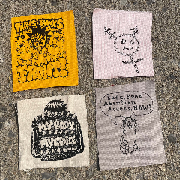 Punk Fabric Patches