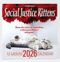 2026 Social Justice Kittens Calendar - PREORDER