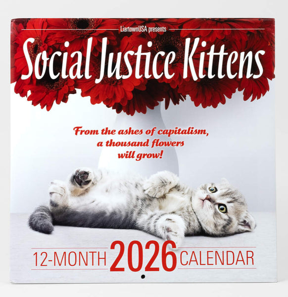 2026 Social Justice Kittens Calendar - PREORDER