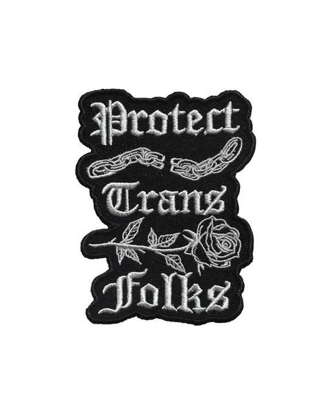 Protect Trans Folks Chain Patch
