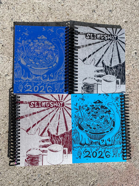 Slingshot Organizer 2026 (pocket spiral)