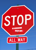 STOP Killer Cops Sticker