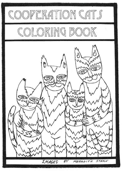 Cooperation Cats Coloring Book