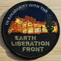 In Solidarity With The Earth Liberation Front Patch