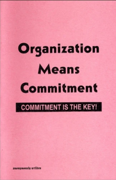 Key Commitment Organization Means Commitment: Commitment is Key – Burning Books