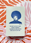 Angela Davis Notebook