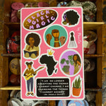Black Girl Magic Sticker Sheet