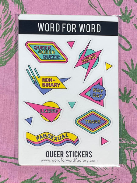 Queer Sticker Sheets
