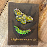 Butterfly and Moth Pin Set