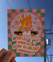 Wishing You Warmth Holiday Card